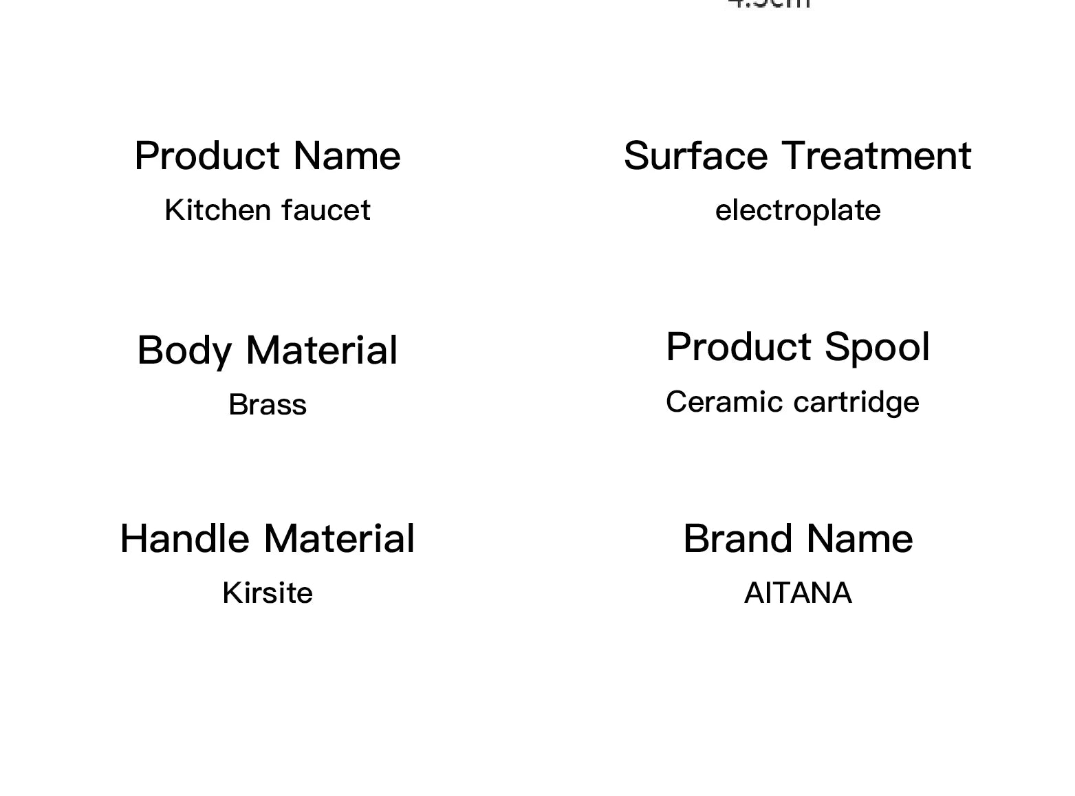 LED Digital Display Kitchen Faucet, 3 Modes Spray