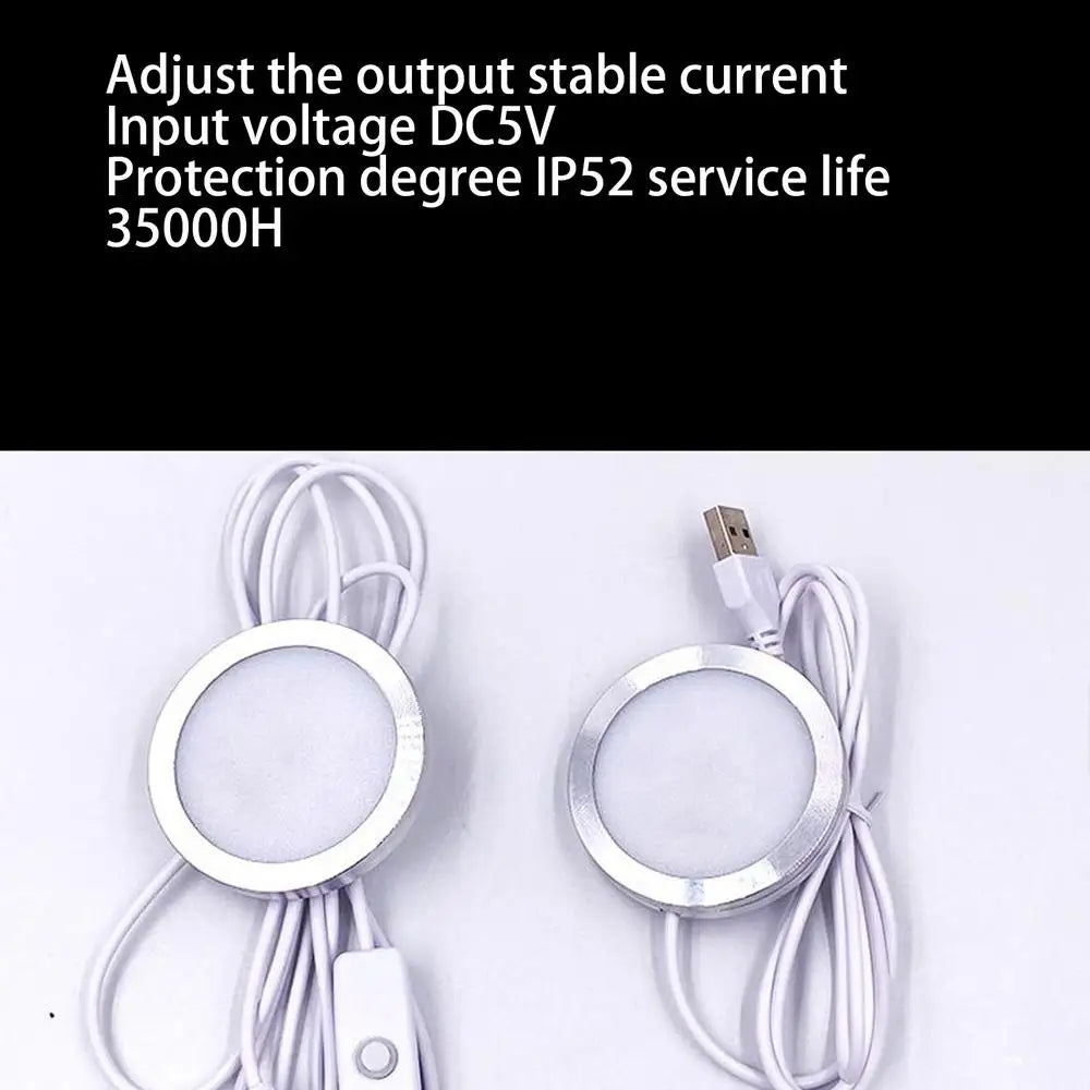 LED Lights USB Aluminum Shell Cabinet Light