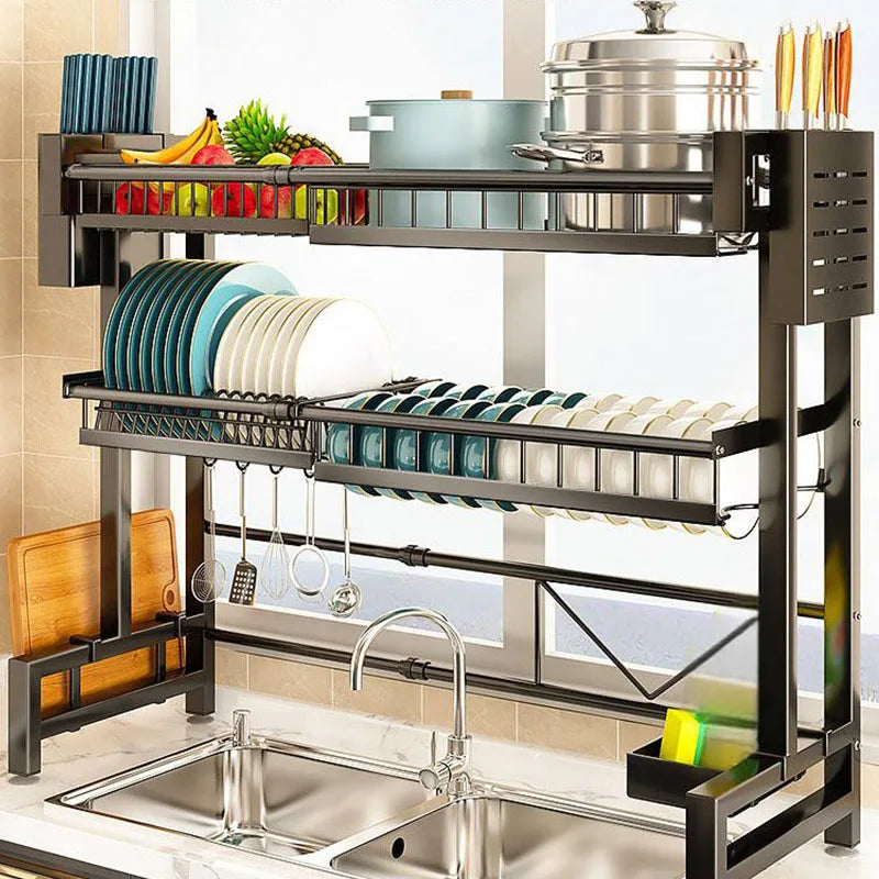 countertop cutlery, kitchen sink Drainage rack