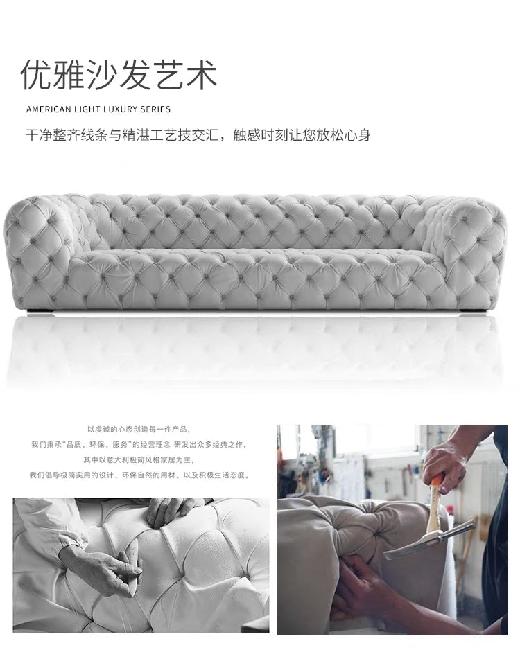 Simple Fancy Living Room Sofas, Large Gold