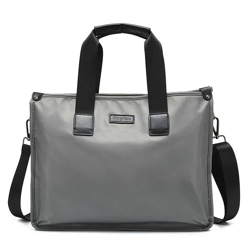 Business Briefcase Polyester Laptop Crossbody Bag