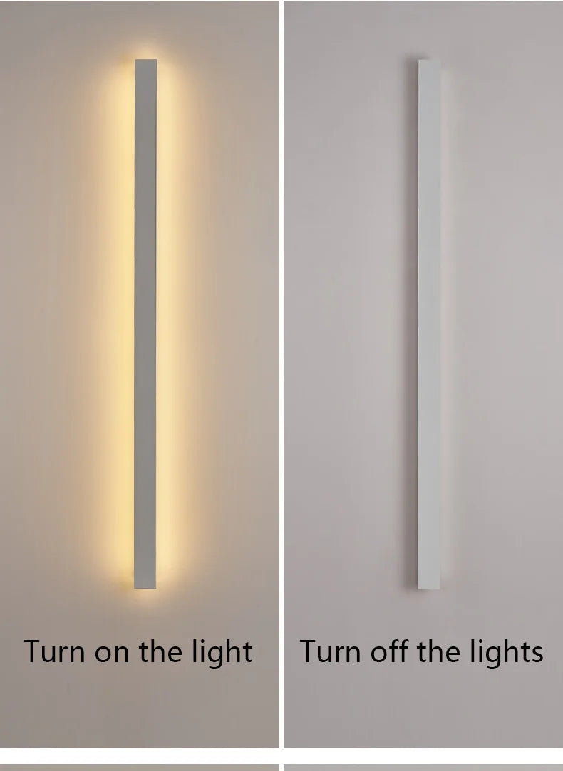 Long Strip Outdoor Waterproof Wall Garden Lights