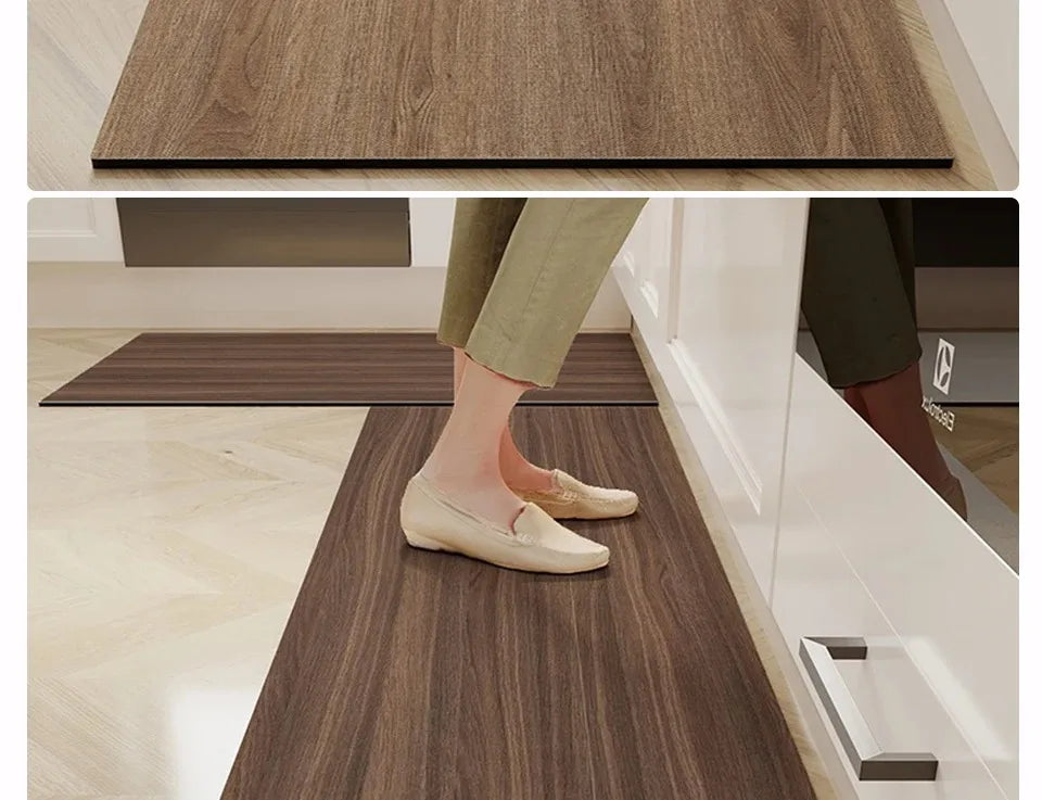 Waterproof Non-slip wood Grain Carpets