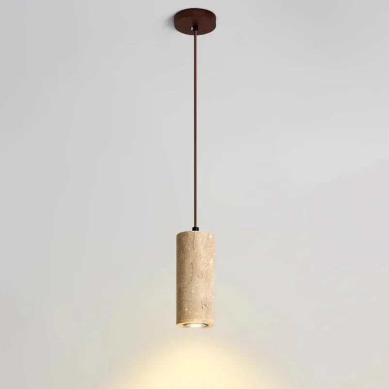 Yellow Travertine pendant lights living room, bar, Bedroom