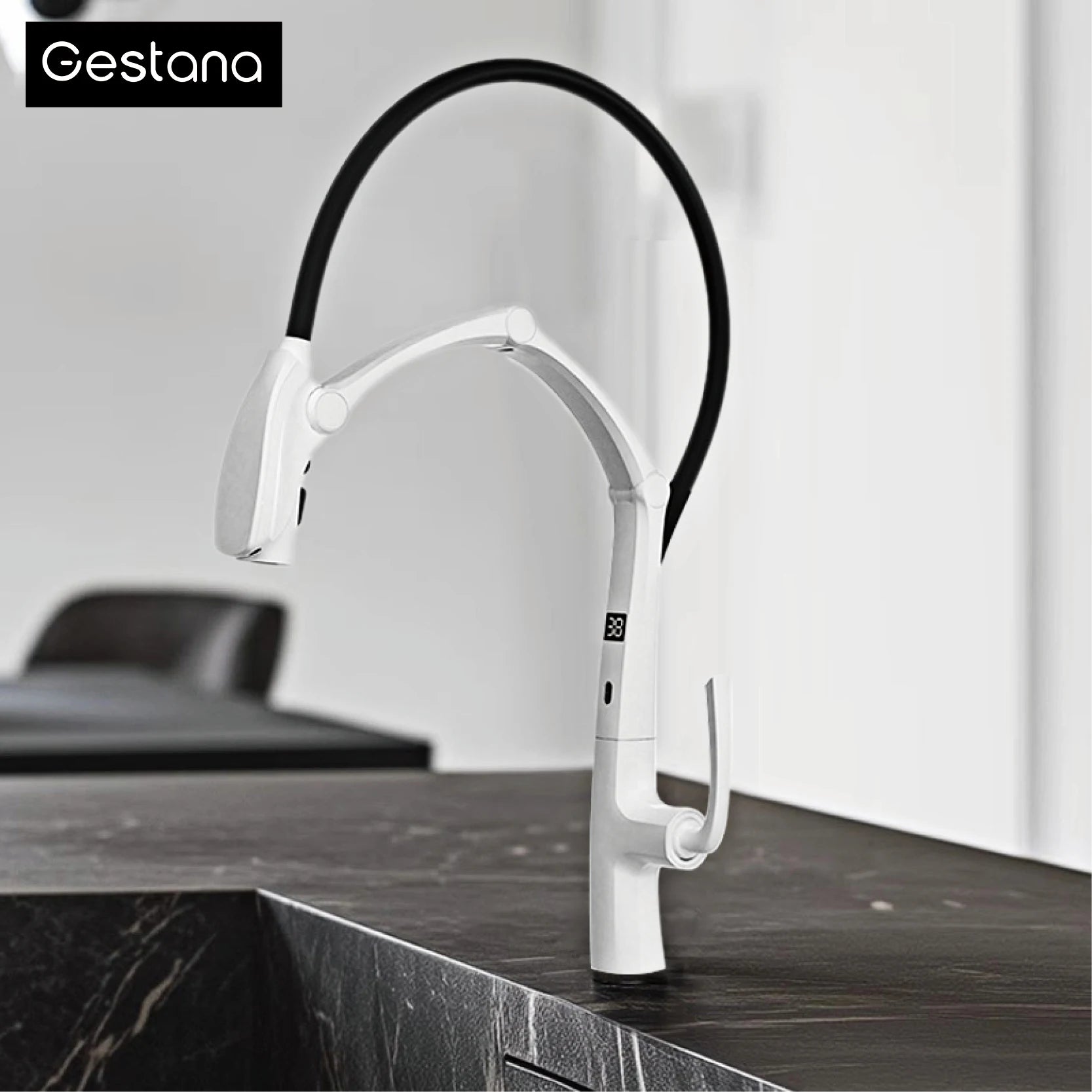 Kitchen Faucet, 3-Function Spray, Touchless, Multiple Finishes