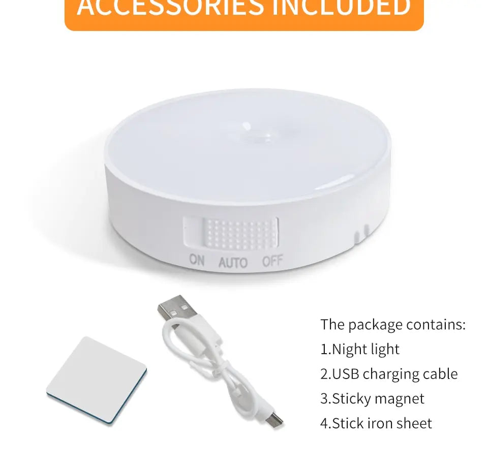 Rechargeable LED Lights Motion Sensor Night Light