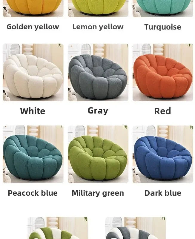 Single Seat Sofa Balcony and Bedroom, Rotatable