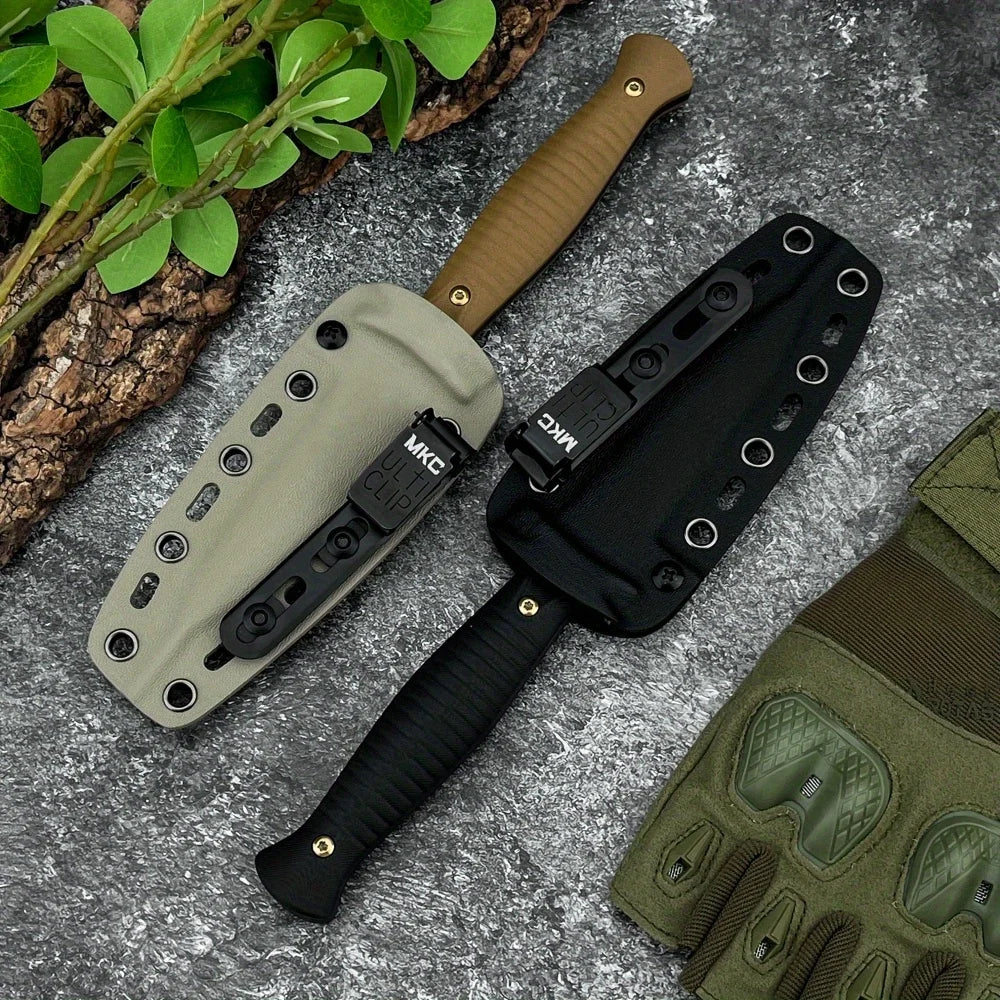 Fixed Blade Knife G10 Handle, Sheath