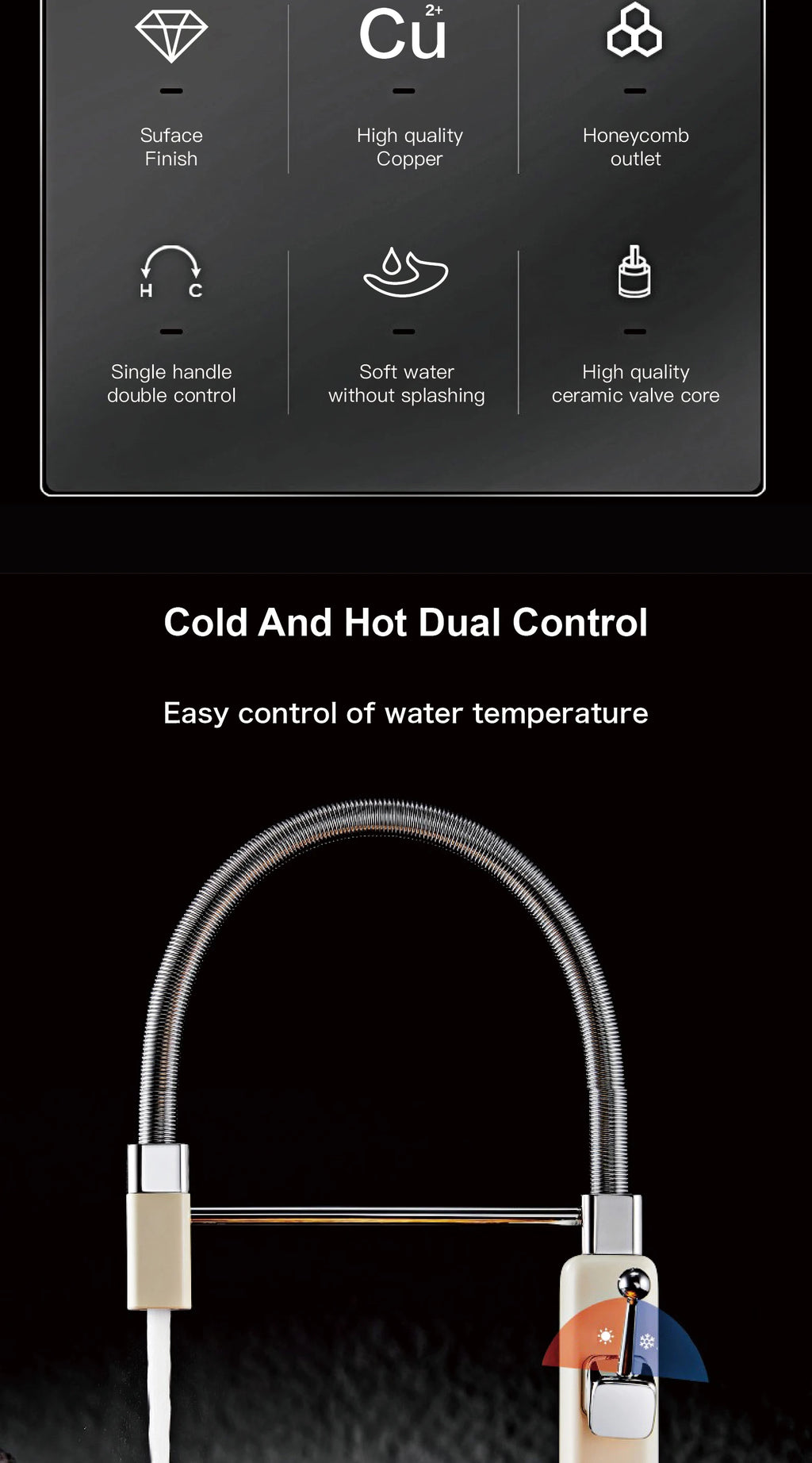 kitchen faucet with single handle, pull-out Spray