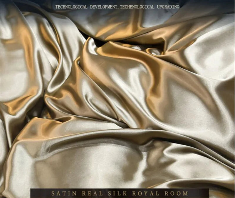 Satin Bedding Set, Duvet Cover, Sheets, Pillowcases