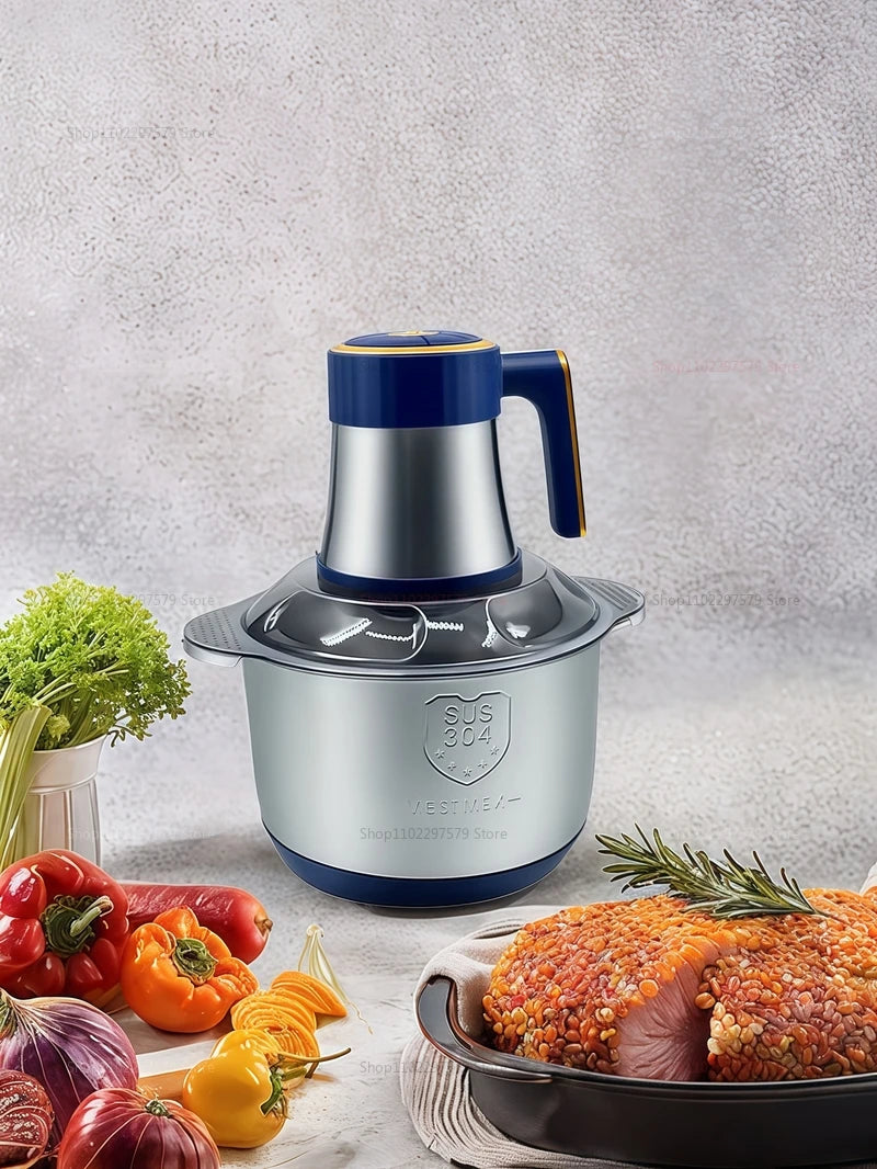 Meat Grinder Blender, Food Processor, Five-speed