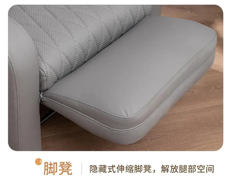 Leather Sofa Lounge Armchair Living Room Recliner