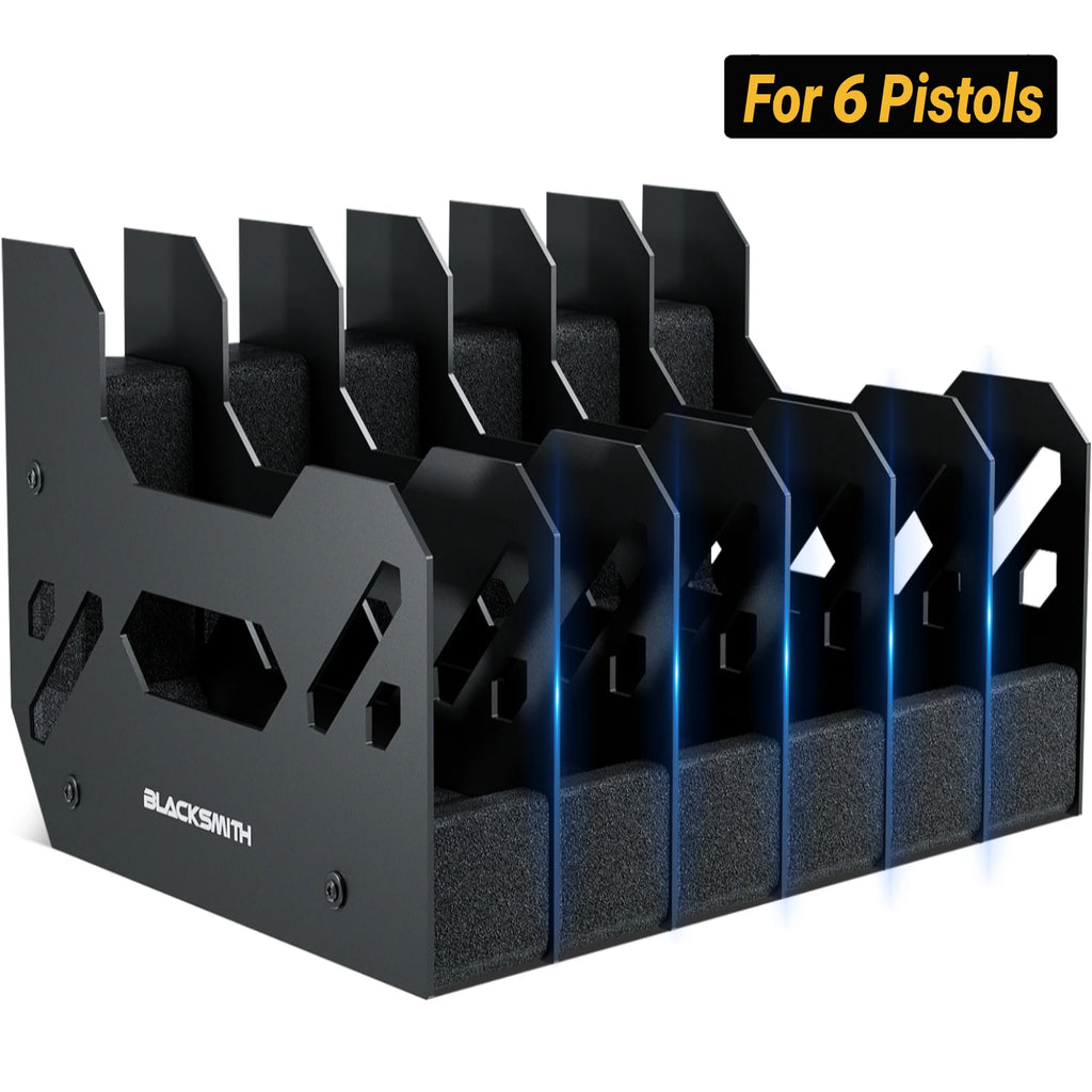 4/6/8 Slots, Handgun Stand Holder