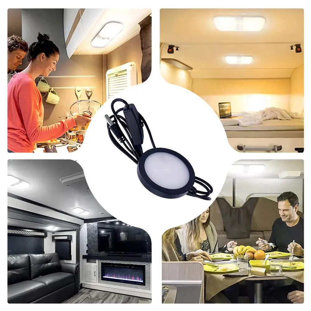 LED Lights USB Aluminum Shell Cabinet Light