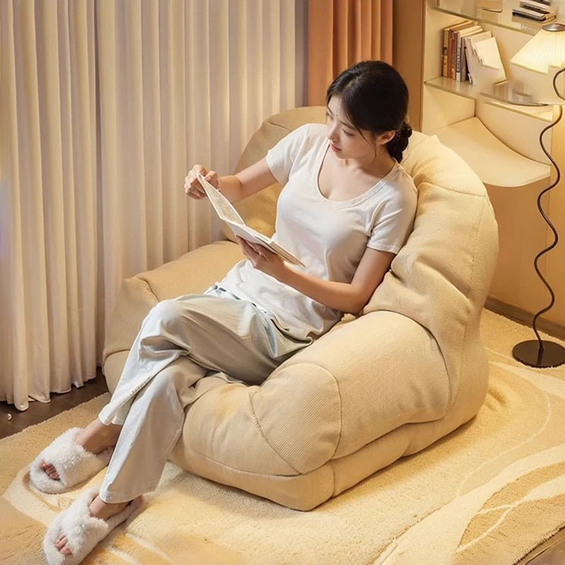 Bean Bag 1-person Sofa, Ottoman