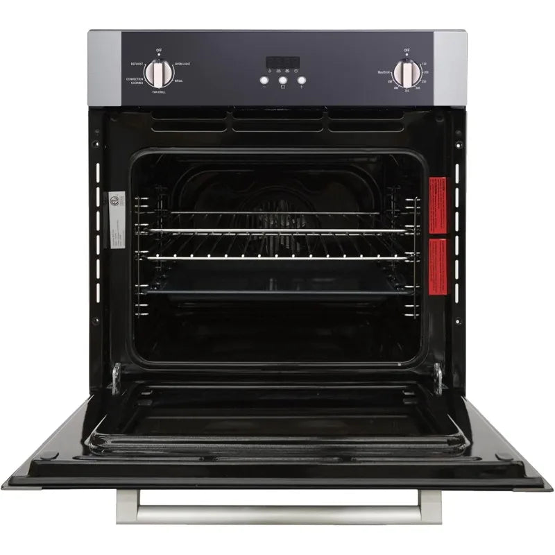 24" Electric Single Wall Oven, Stainless Steel, 2.2 Cu. Ft.