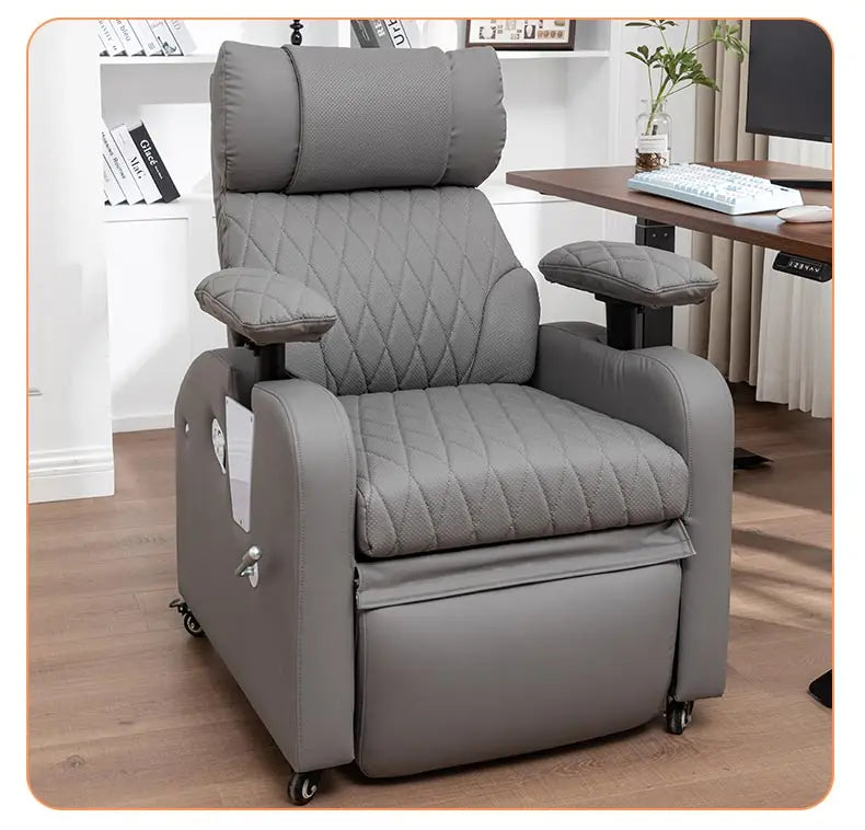 Leather Sofa Lounge Armchair Living Room Recliner