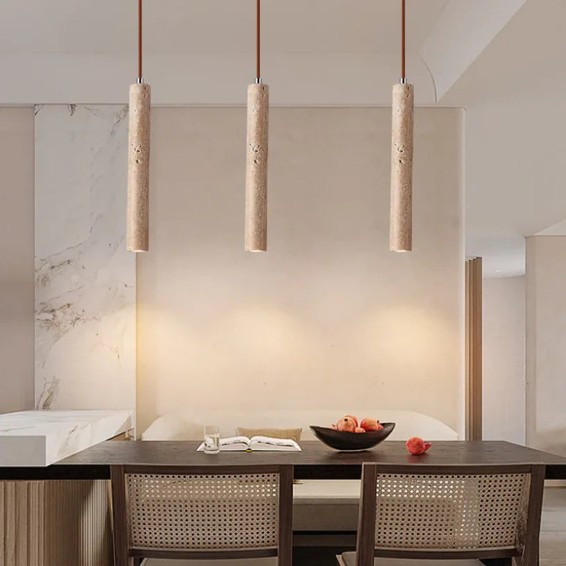 Stone Pendant LED Lamps, Bedroom, Bathroom, Dining Room