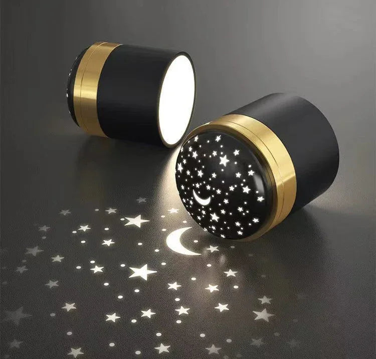 Starry Sky Projection Style Circular Led Pendant Light