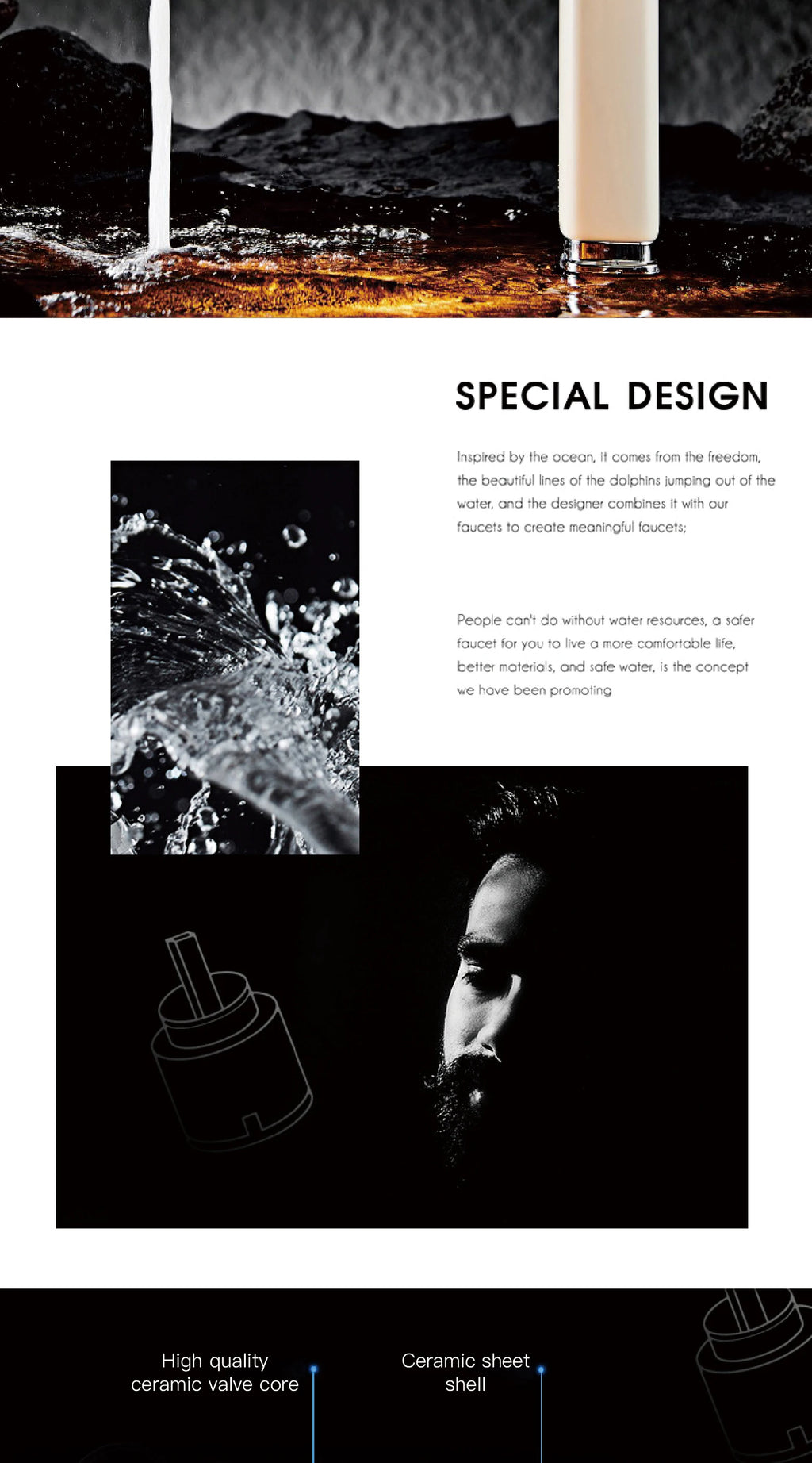 kitchen faucet with single handle, pull-out Spray