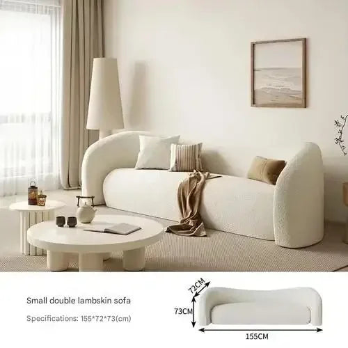 living room Sofas minimalist, Fabric