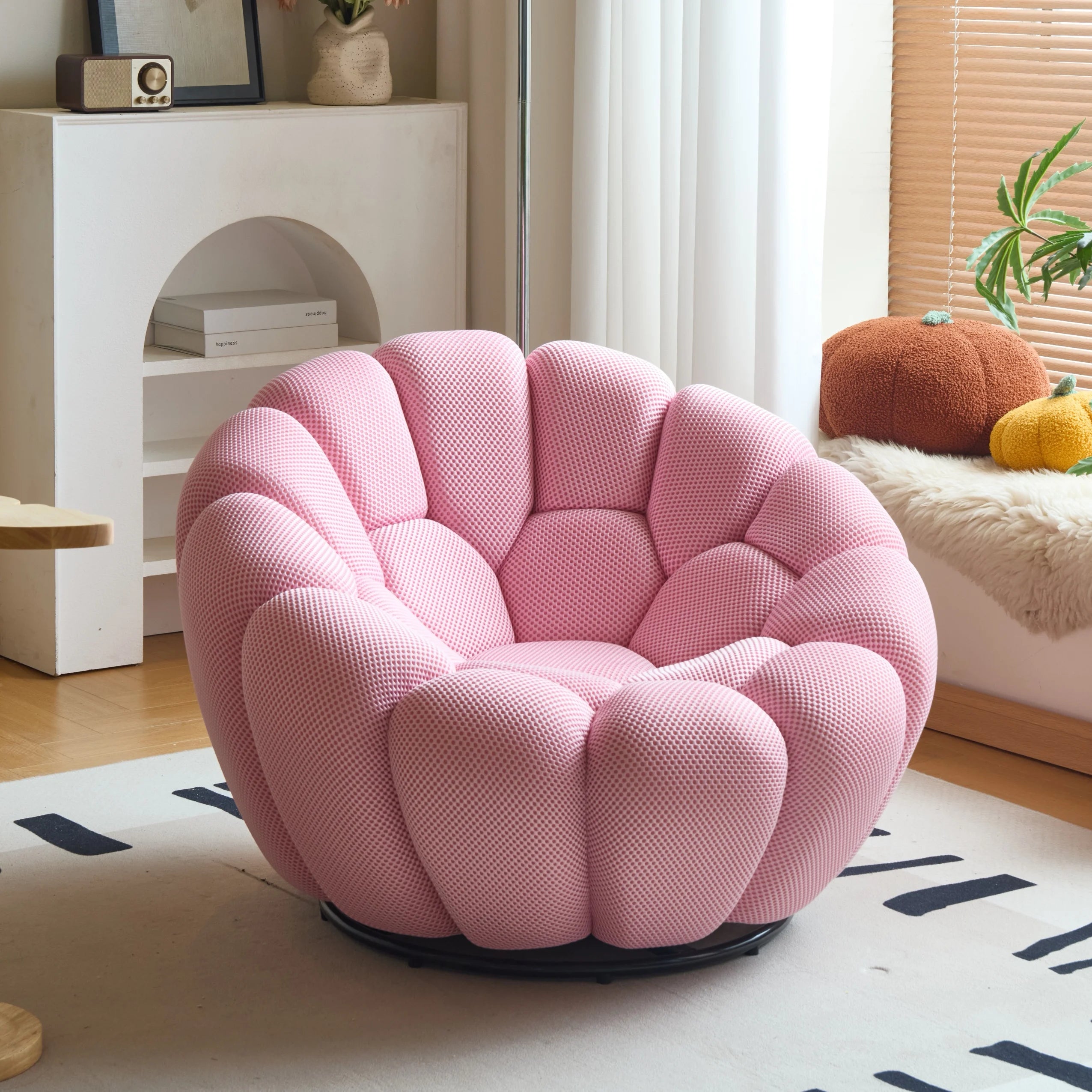 Single Seat Sofa Balcony and Bedroom, Rotatable