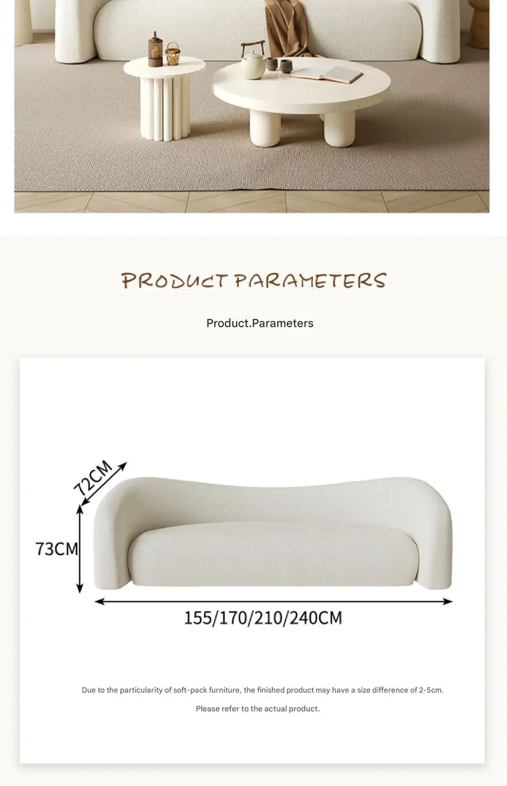 living room Sofas minimalist, Fabric