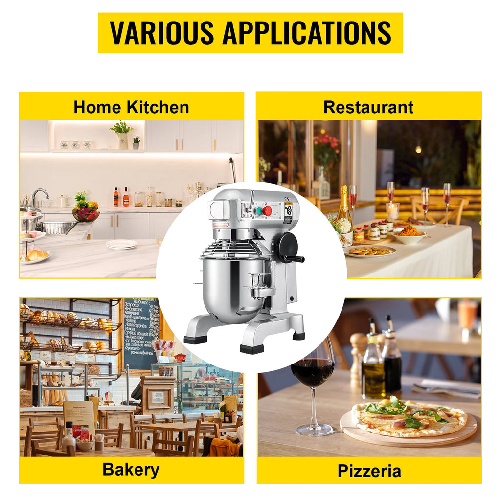 10-30L Electric Dough Machine, Stainless Steel