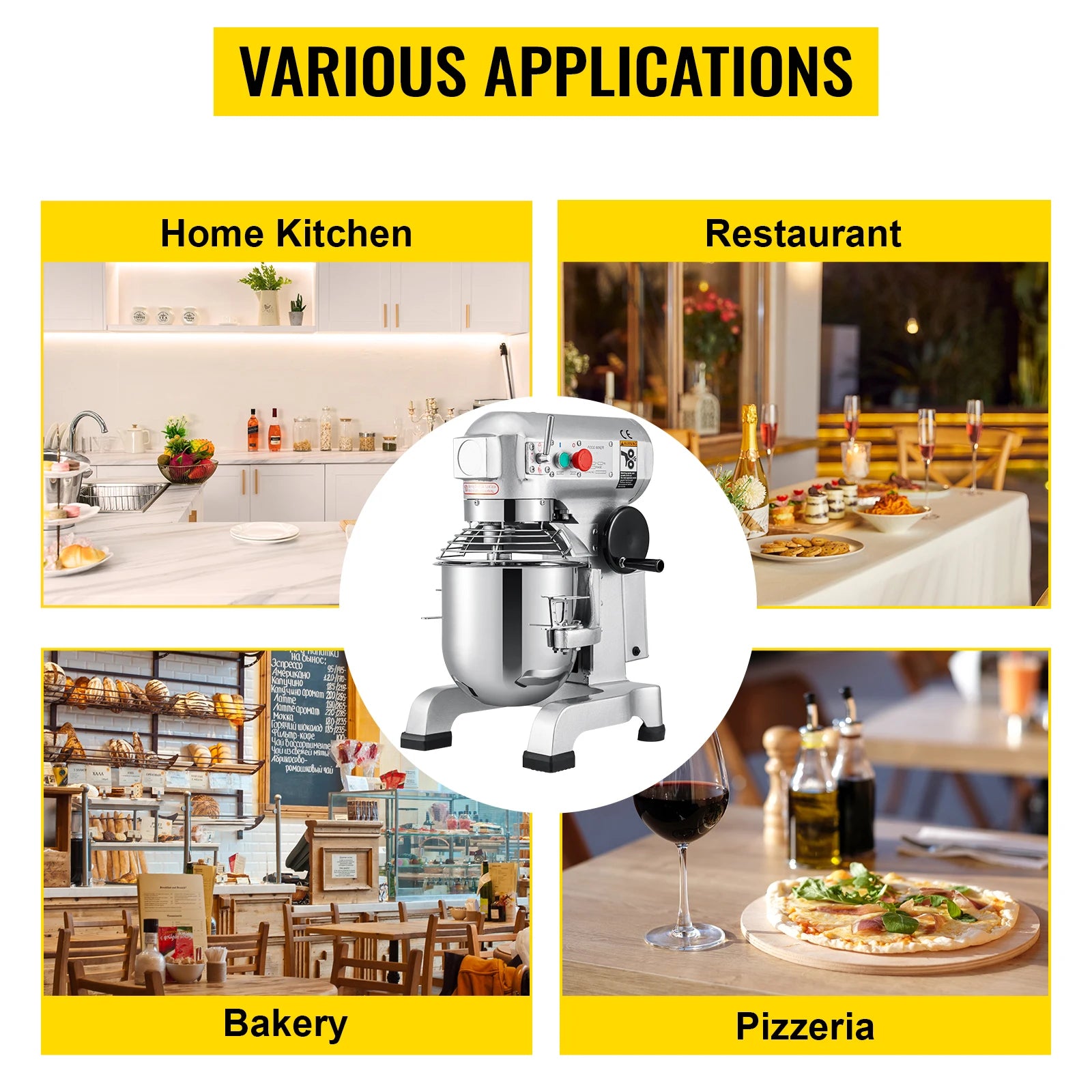 10-30L Electric Dough Machine, Stainless Steel