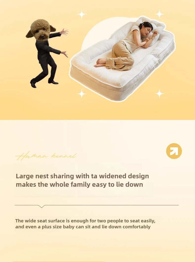 reclining and sleeping single bedroom small sofa