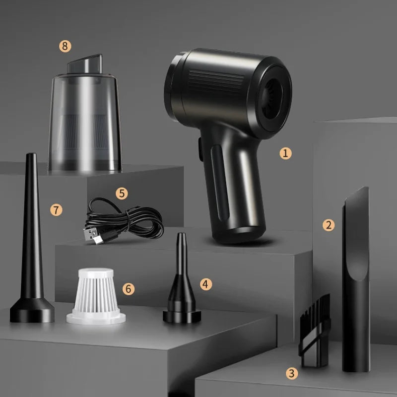 Wireless handheld car high-power mini vacuum cleaner