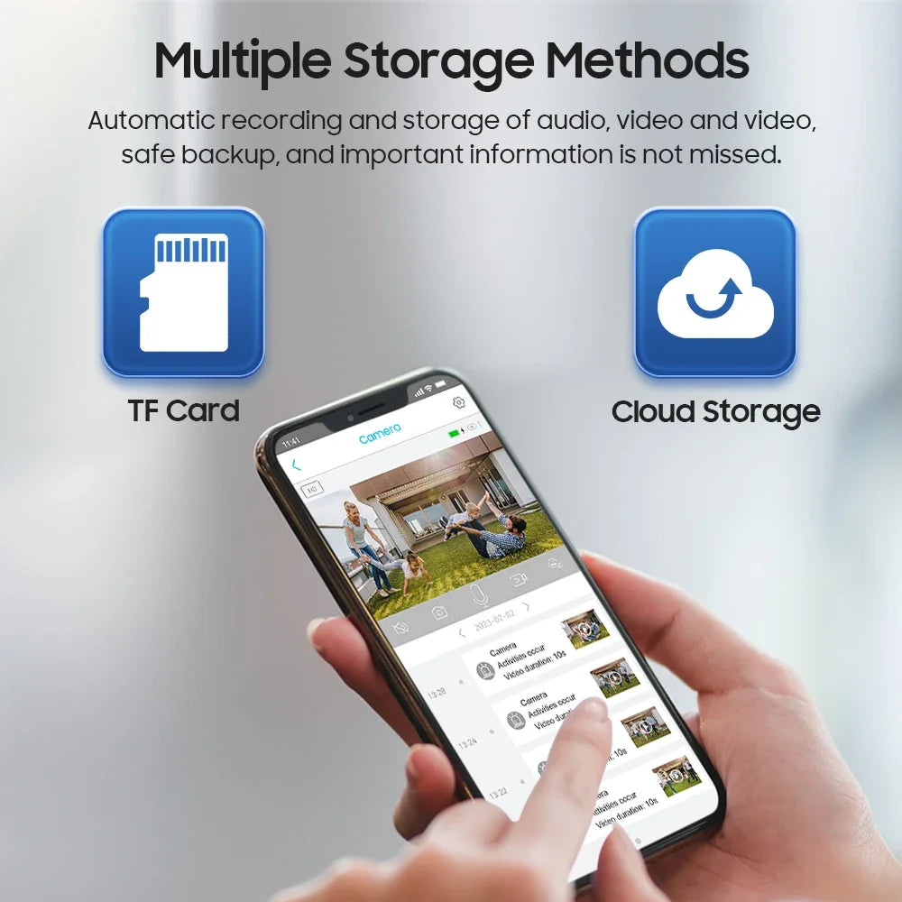 Solar Outdoor Surveillance Camera, 50X Zoom, Humanoid Tracking