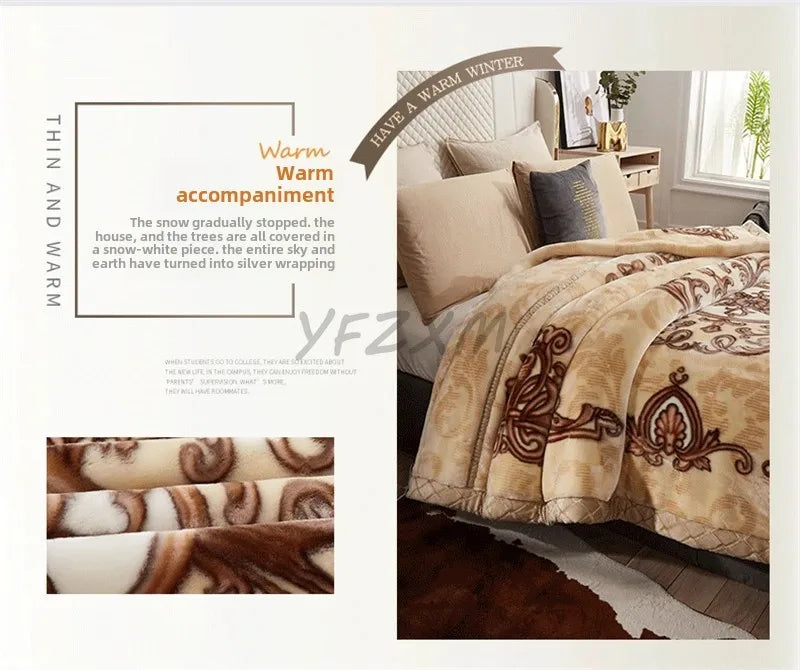 High End Blanket, Double Side, Various Patterns, Sizes