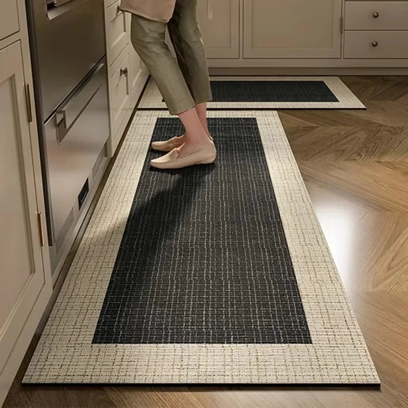 Kitchen Long Foot Mats, Non-slip, Oil-proof