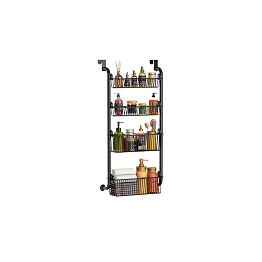 Over The Door Storage Organizer, Metal Hanging Shelf