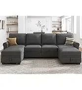 L Shaped Couch with Reversible Chaise.