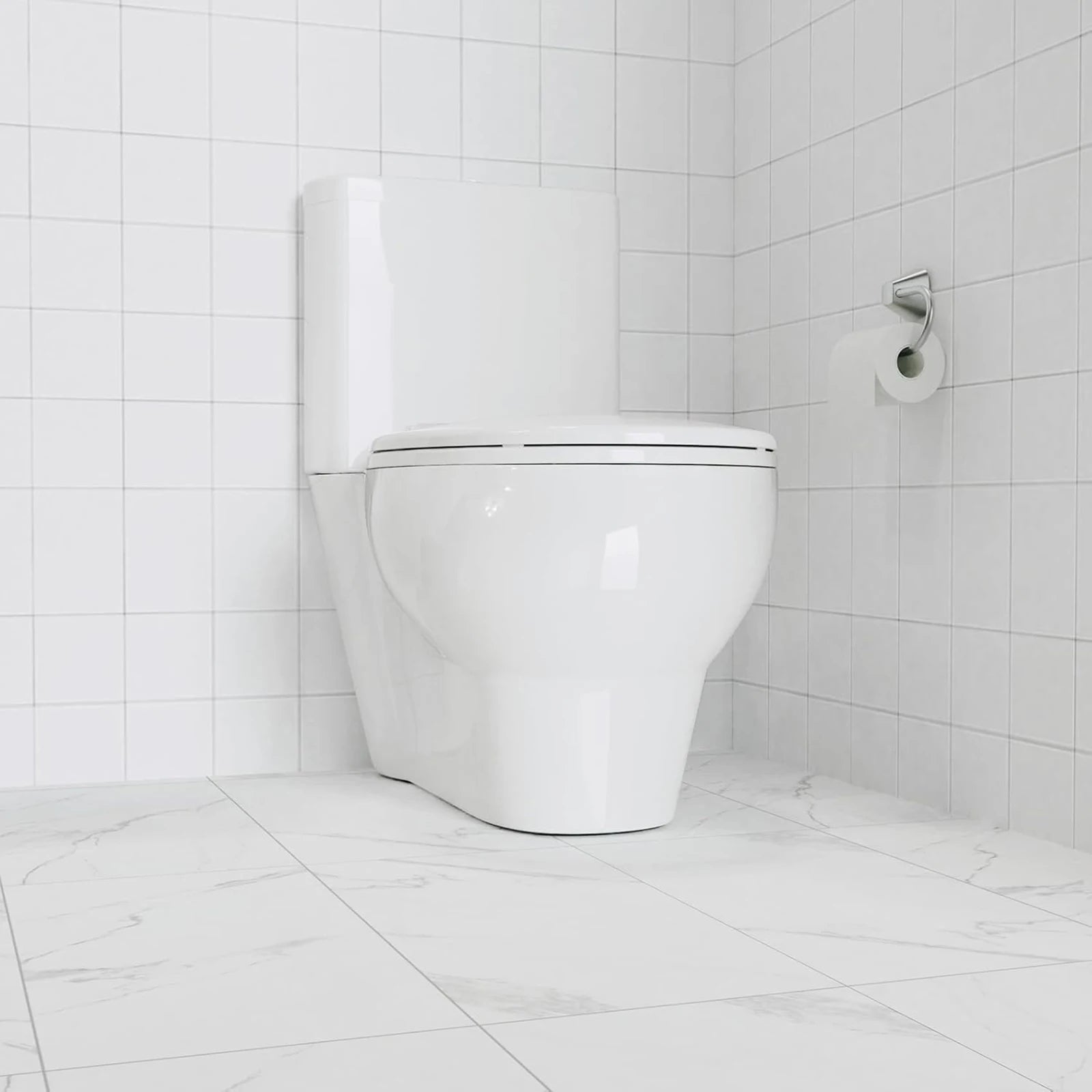 Elongated Toilet Seat, Quick Release-Attach, Soft Close