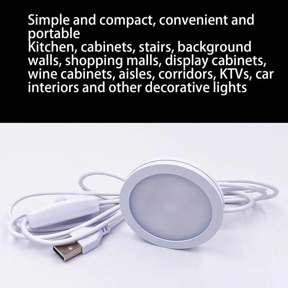LED Lights USB Aluminum Shell Cabinet Light