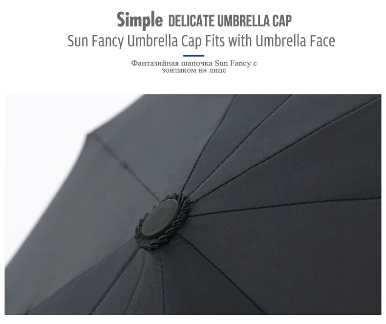 Extra Large, Triple Folding, Sunshade Umbrella
