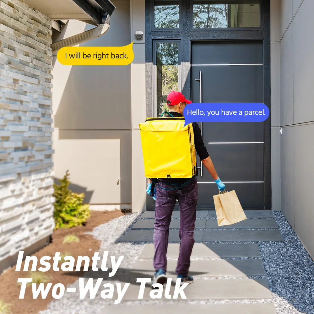 Video Surveillance System CCTV 2-Way Audio Recording