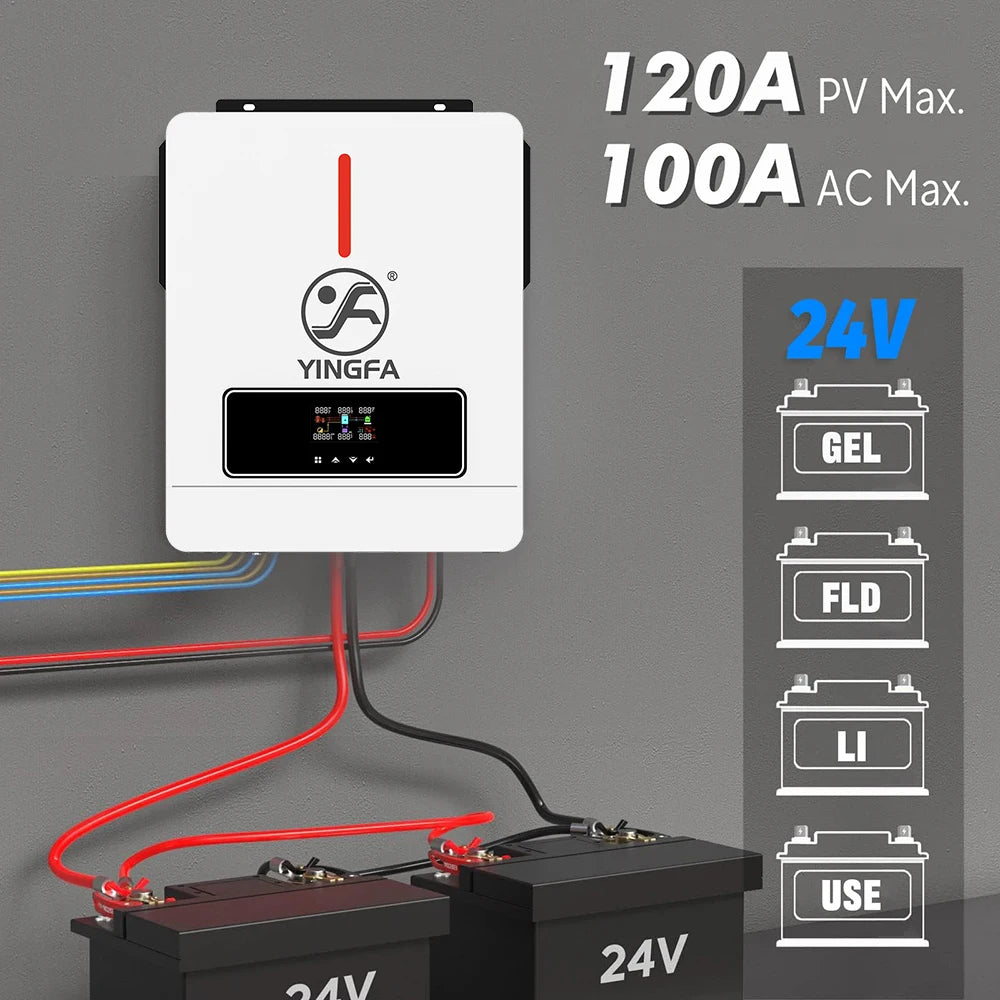 Solar Power Pure Sine Wave Inverter 3.6kW 24V 110V