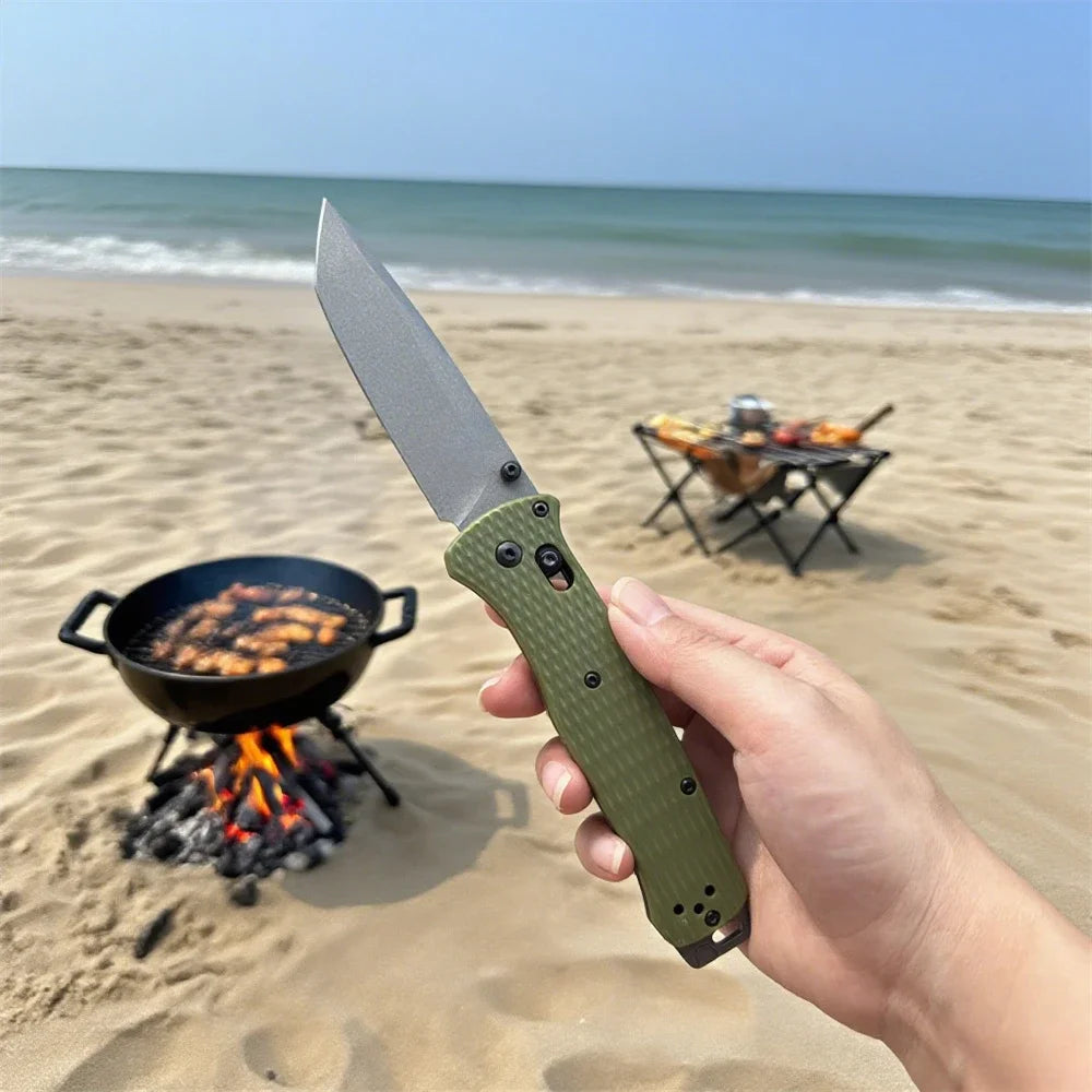 Manual Folding Pocket Knife Nylon Handle