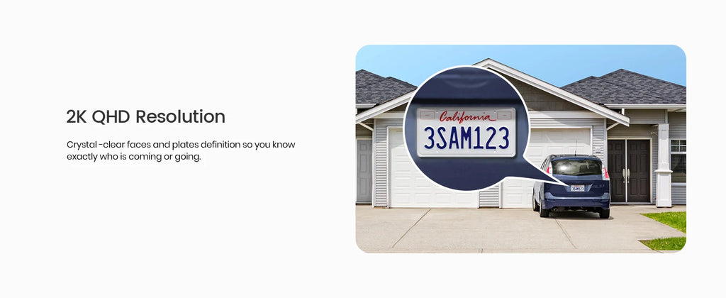 Wire-free Solar Security Camera 2-Way Audio