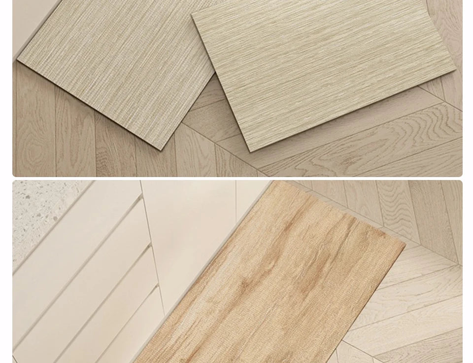 Waterproof Floor Mat, Imitation Wood, Long Size