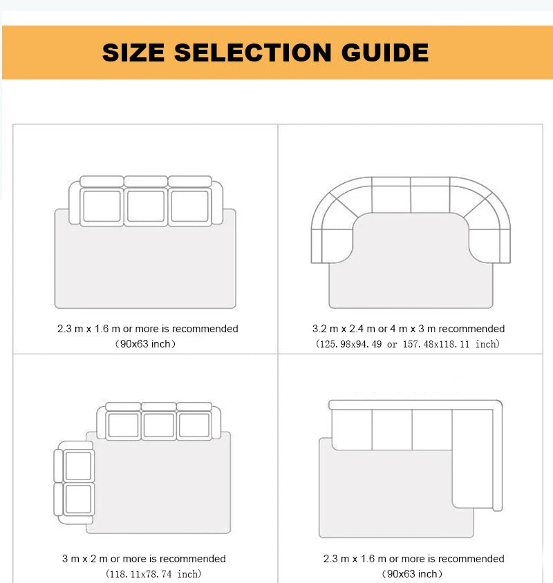 Oval Fluffy Plush Bedside Rugs, Moisture-Proof