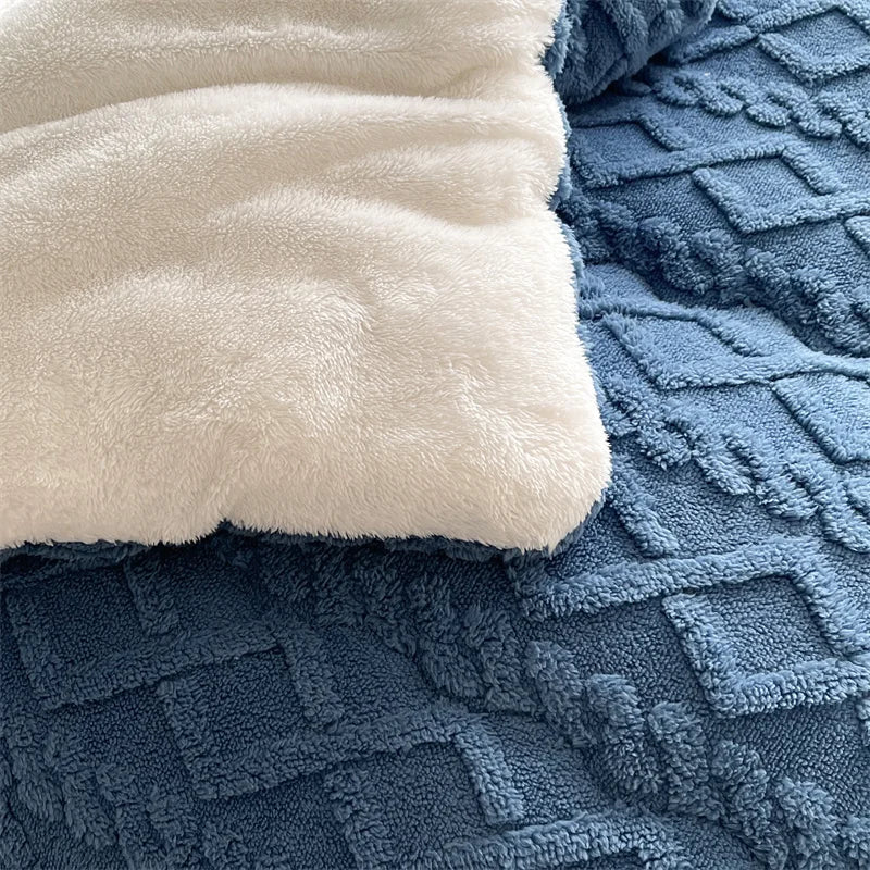 Polyester Sherpa, Quilted Comforters, Various Colors, Sizes