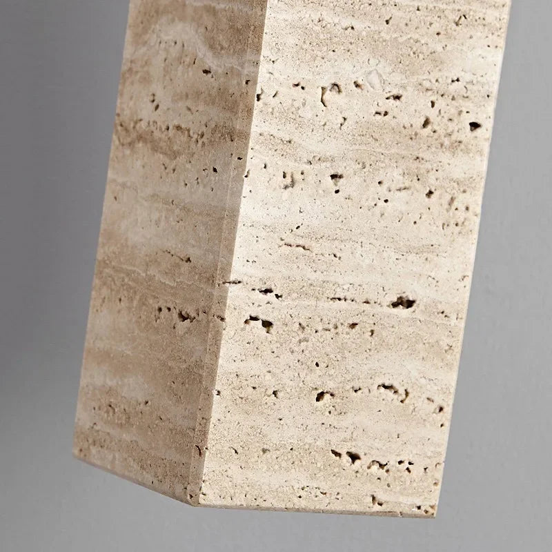 Stone Pendant LED Lamps, Bedroom, Bathroom, Dining Room