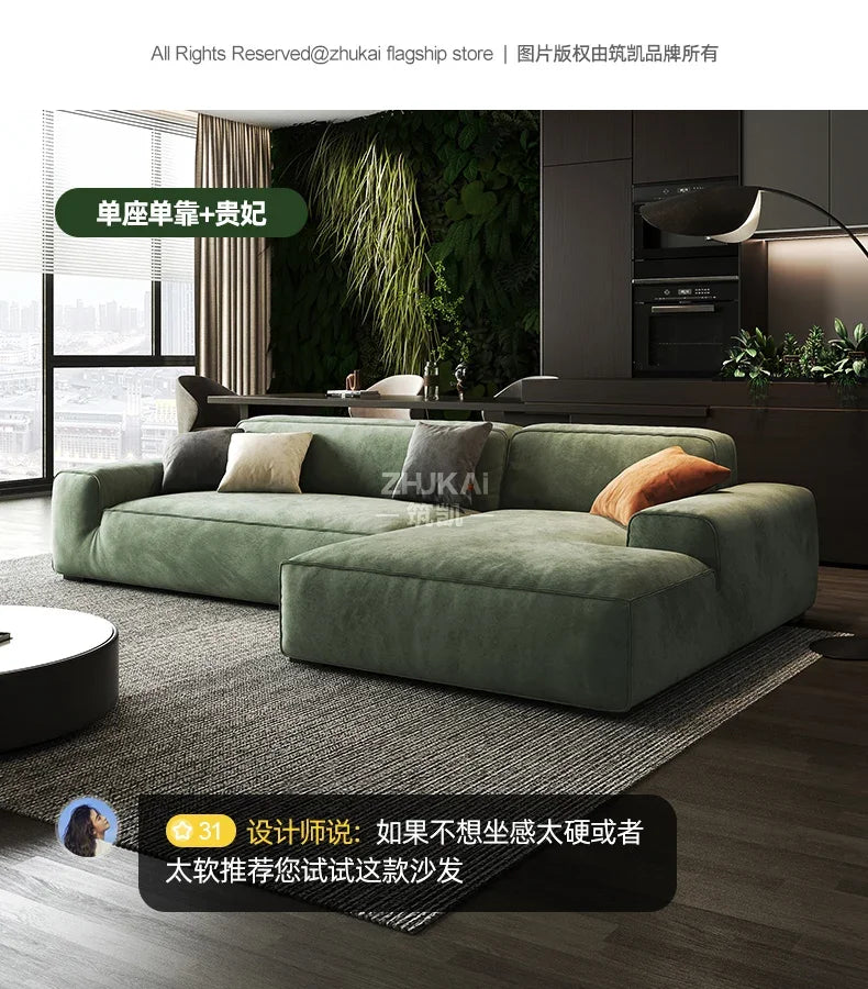 Fabric Corner Modular Living Room Sofas