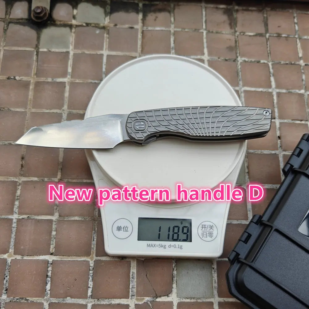 Titanium Camping Hunting Outdoor Folding Knife