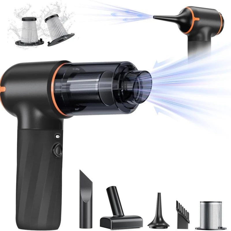 Handheld Mini 4-in-1 Powerful Vacuum Cleaner, Air Duster